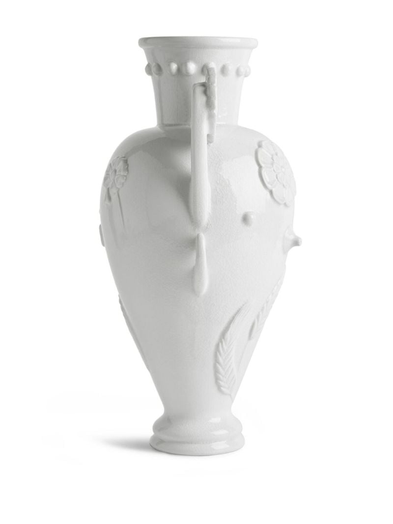 White Pantheon Persephone Porcelain Vase