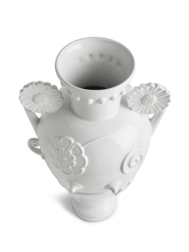 White Pantheon Persephone Porcelain Vase