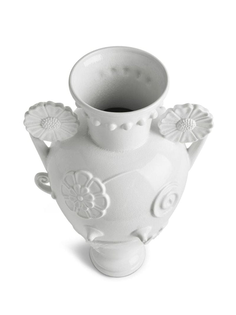 White Pantheon Persephone Porcelain Vase