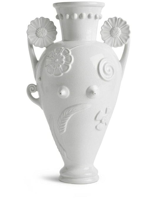 White Pantheon Persephone Porcelain Vase