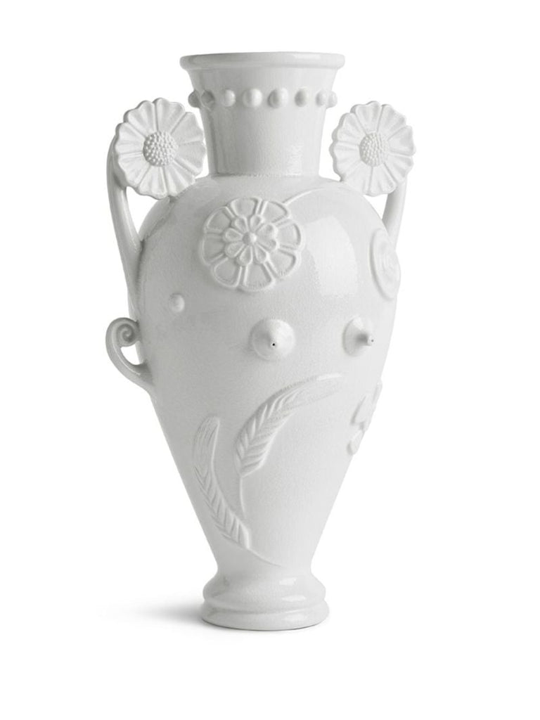 White Pantheon Persephone Porcelain Vase