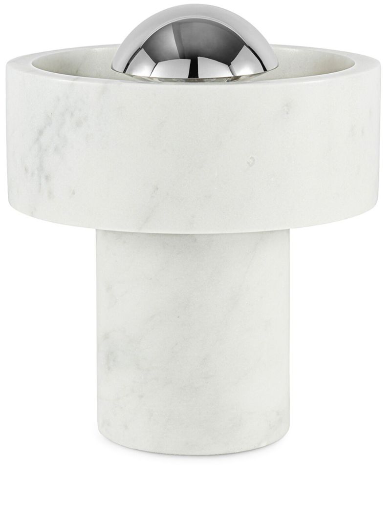 White Stone Portable Lamp