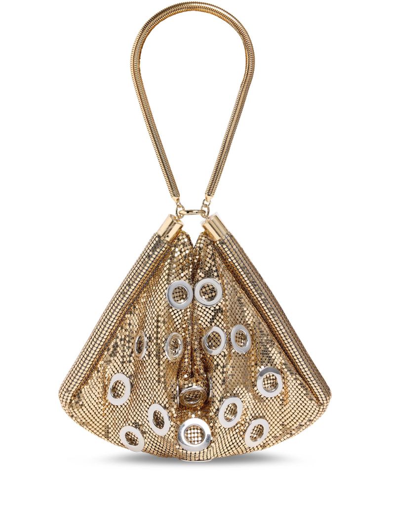 Gold-tone Chainmail Pocket Bag