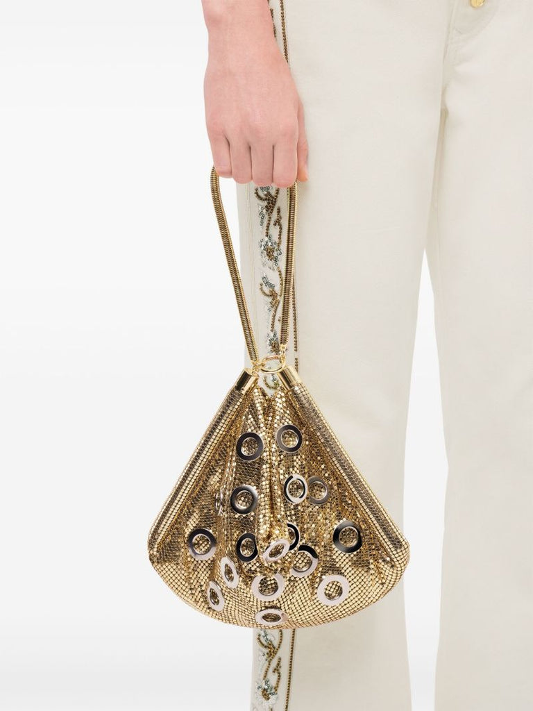 Gold-tone Chainmail Pocket Bag