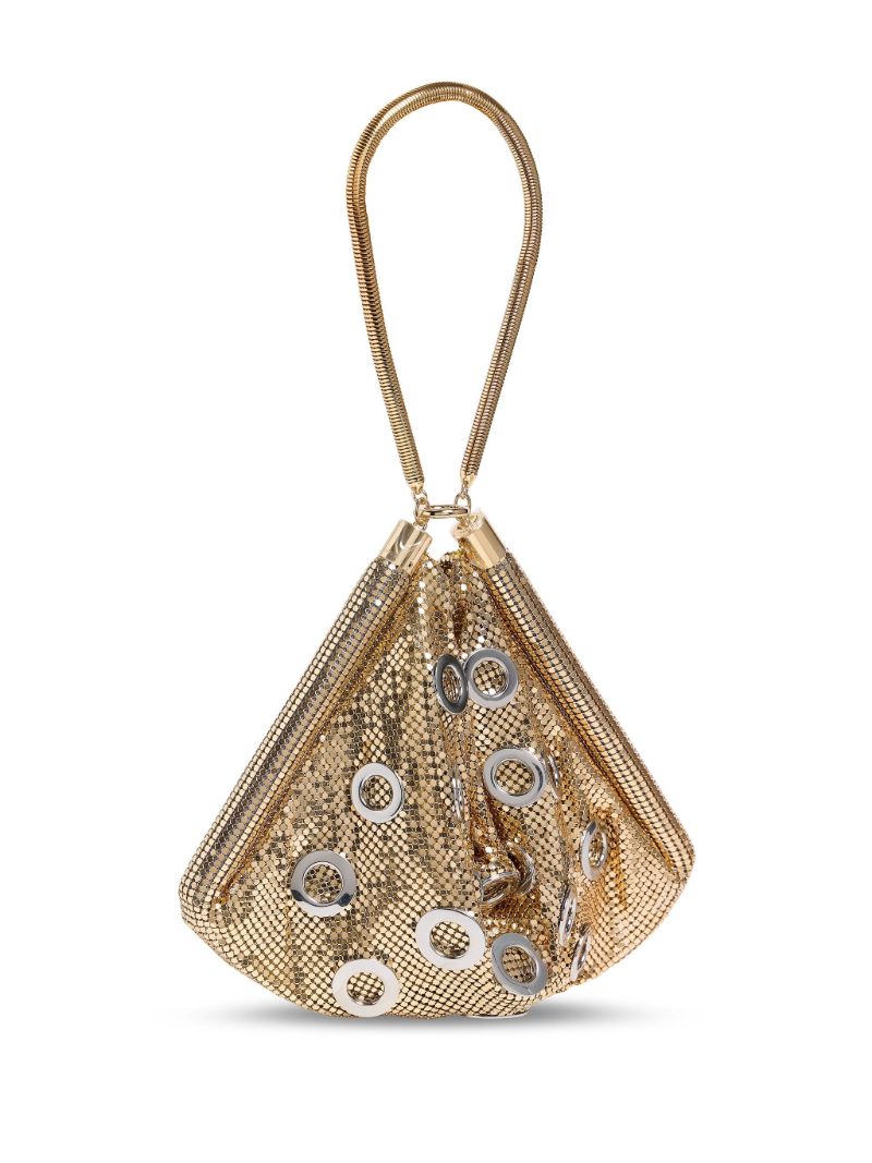 Gold-tone Chainmail Pocket Bag