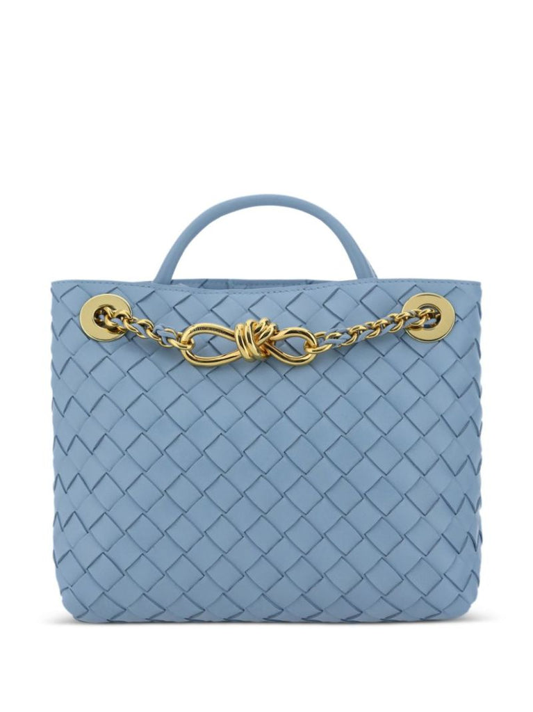 Blue Small Andiamo Tote Bag
