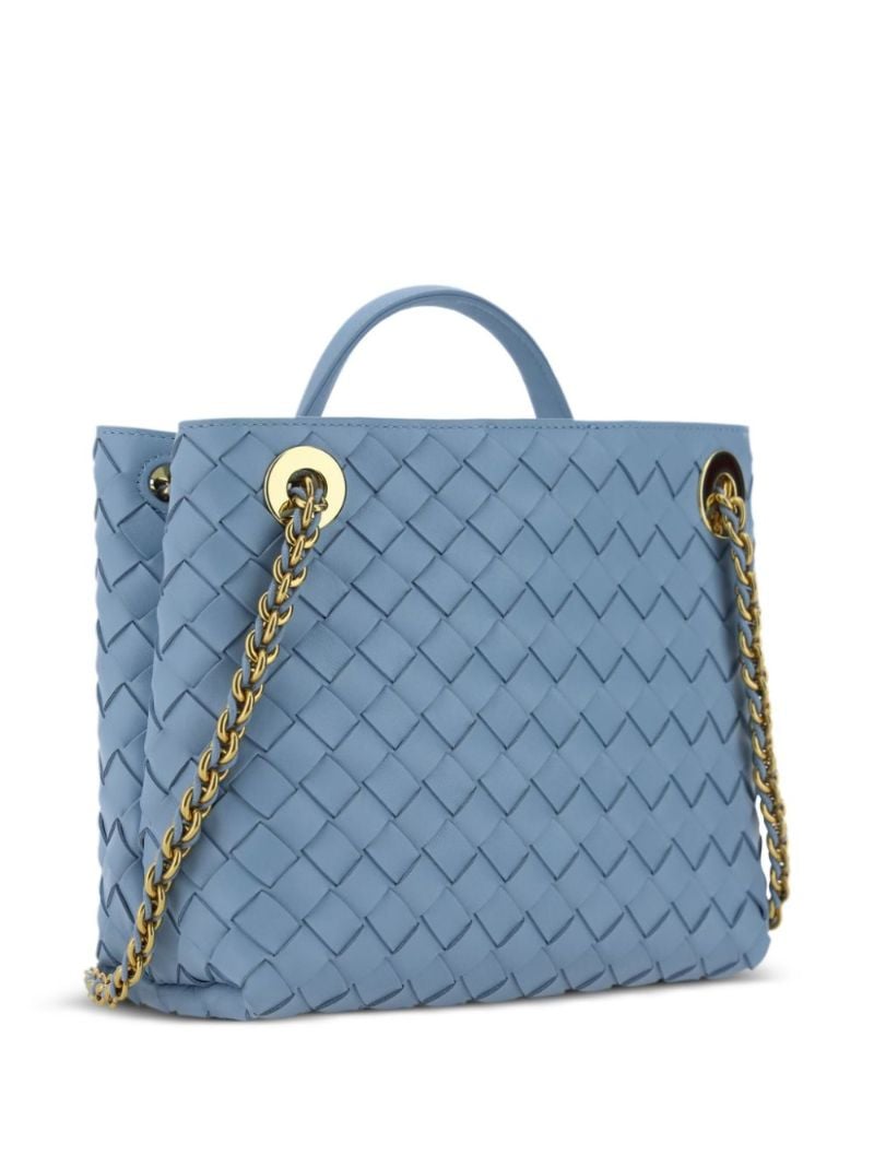 Blue Small Andiamo Tote Bag