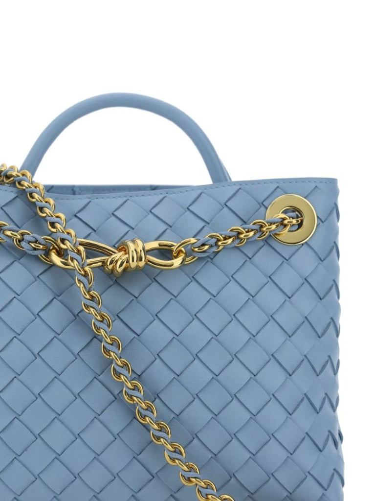 Blue Small Andiamo Tote Bag