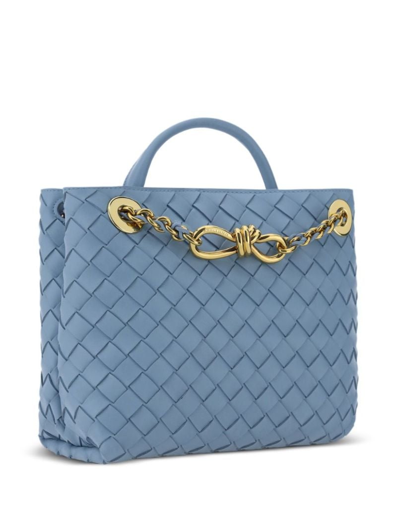 Blue Small Andiamo Tote Bag