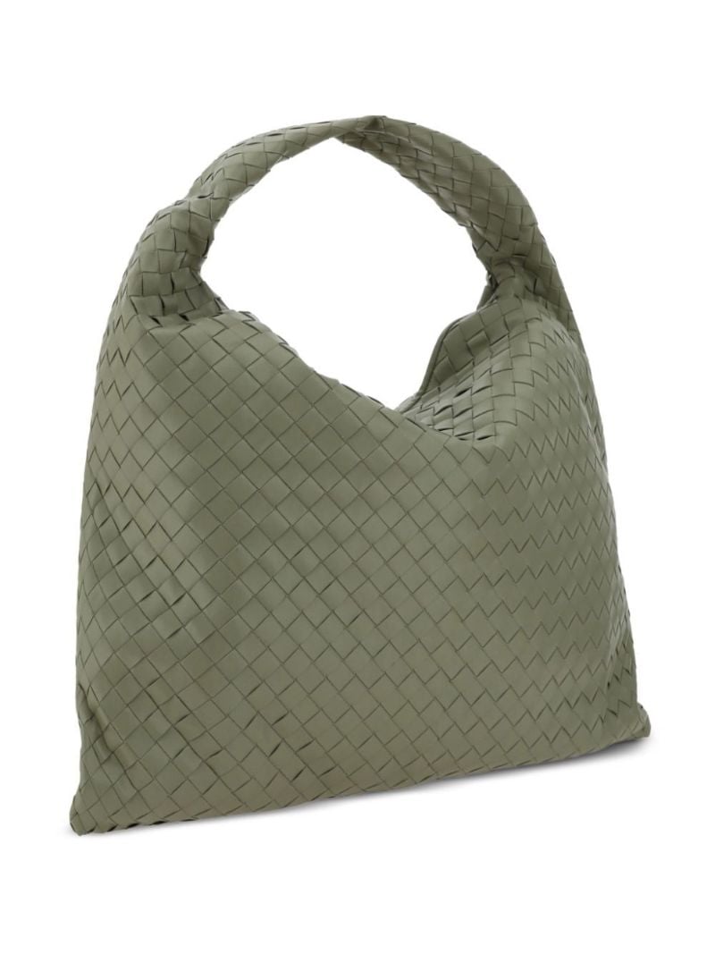 Green Hop Leather Shoulder Bag