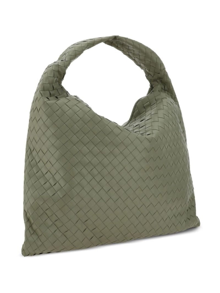 Green Hop Leather Shoulder Bag