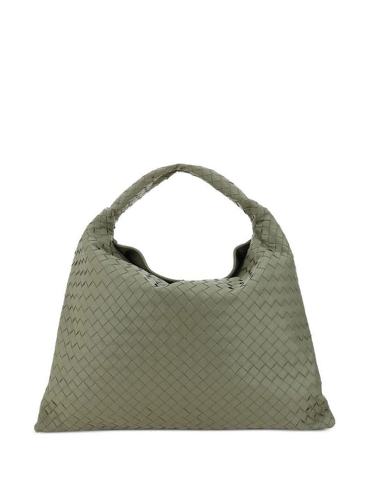Green Hop Leather Shoulder Bag