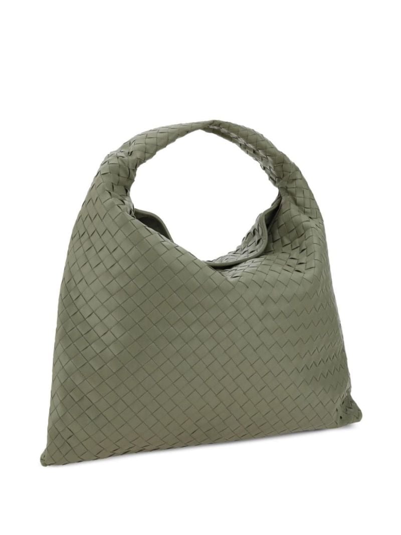 Green Hop Leather Shoulder Bag