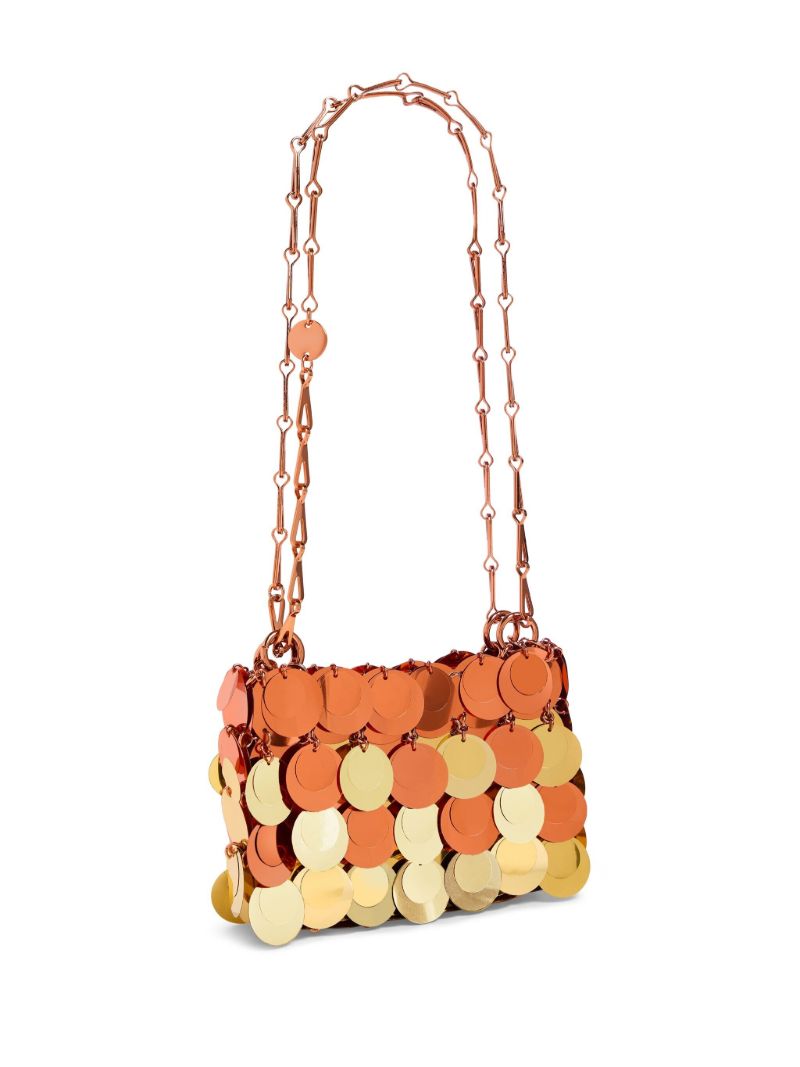 Gold-tone Sun Date Sparkle Shoulder Bag