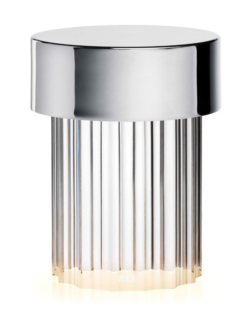Silver-tone Last Order Lamp