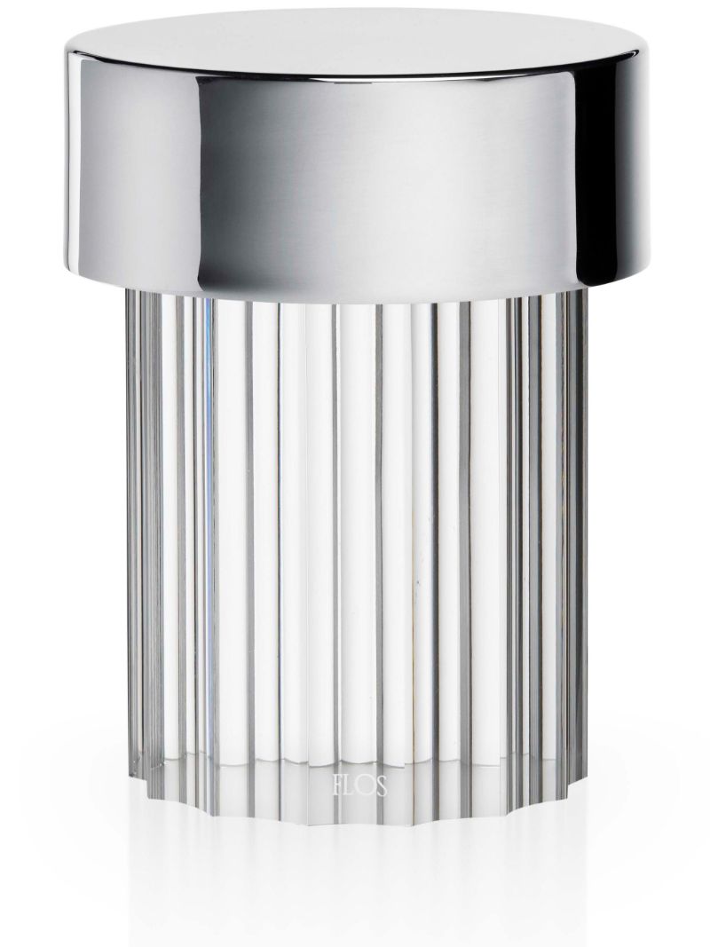 Silver-tone Last Order Lamp