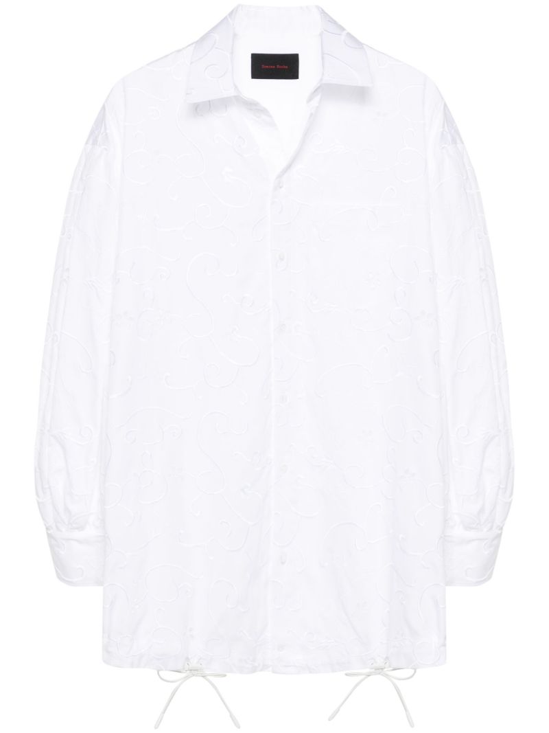 Broderie-anglaise Cotton Shirt