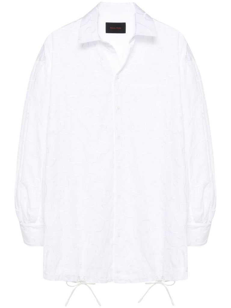 Broderie-anglaise Cotton Shirt