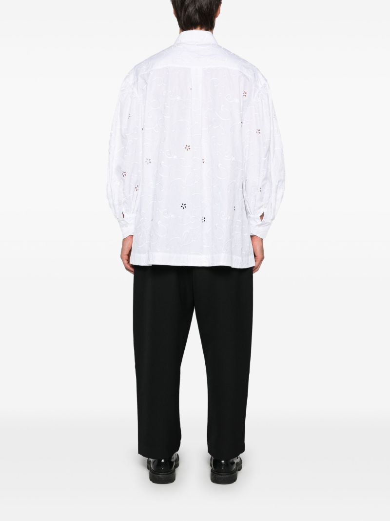 Broderie-anglaise Cotton Shirt