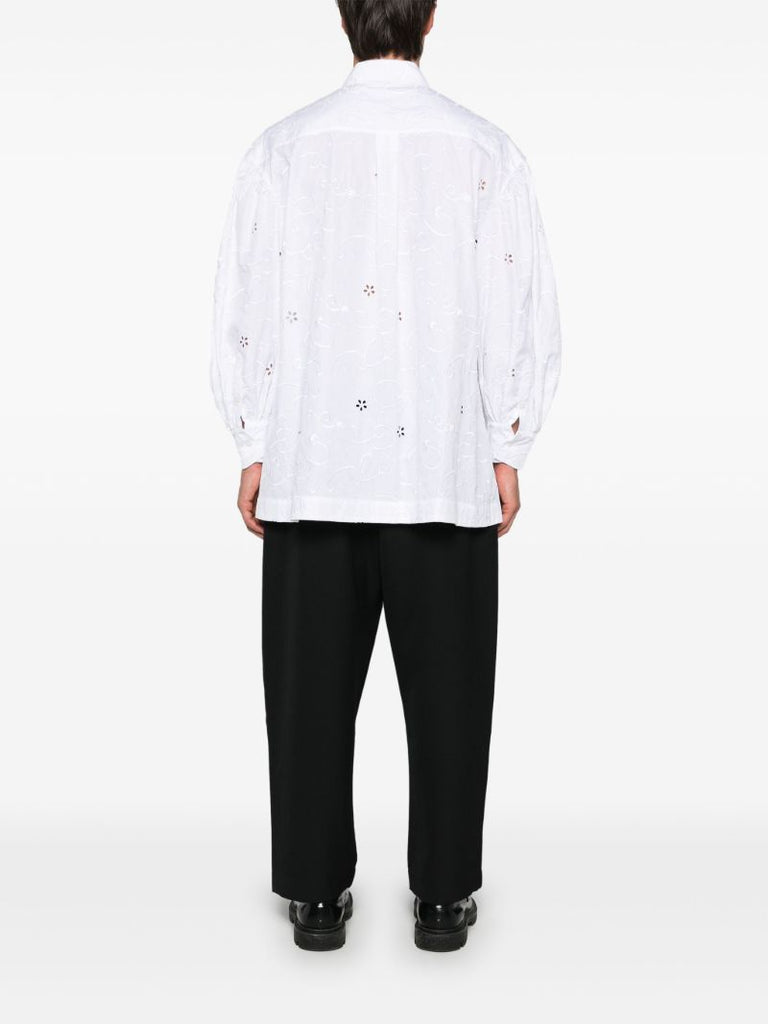 Broderie-anglaise Cotton Shirt