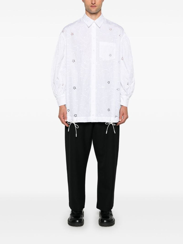 Broderie-anglaise Cotton Shirt