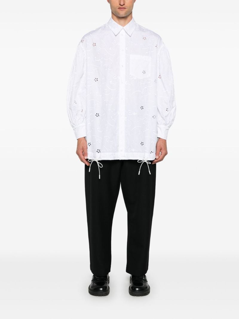 Broderie-anglaise Cotton Shirt