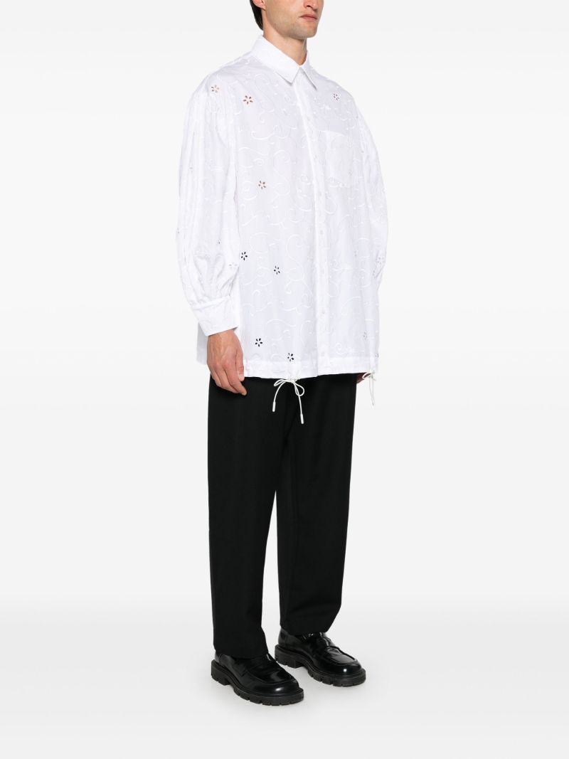 Broderie-anglaise Cotton Shirt