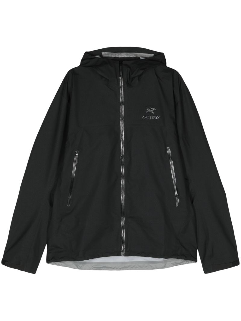 Black Beta Hiking Hooded Jacket