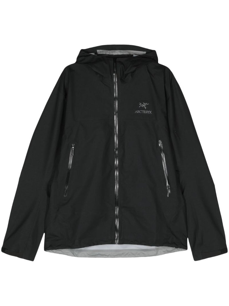 Black Beta Hiking Hooded Jacket