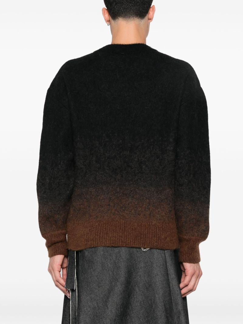 Brown OmbrÃ_x0083_Â© Effect Sweater