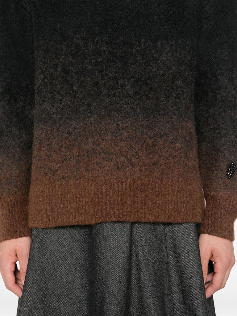 Brown OmbrÃ_x0083_Â© Effect Sweater