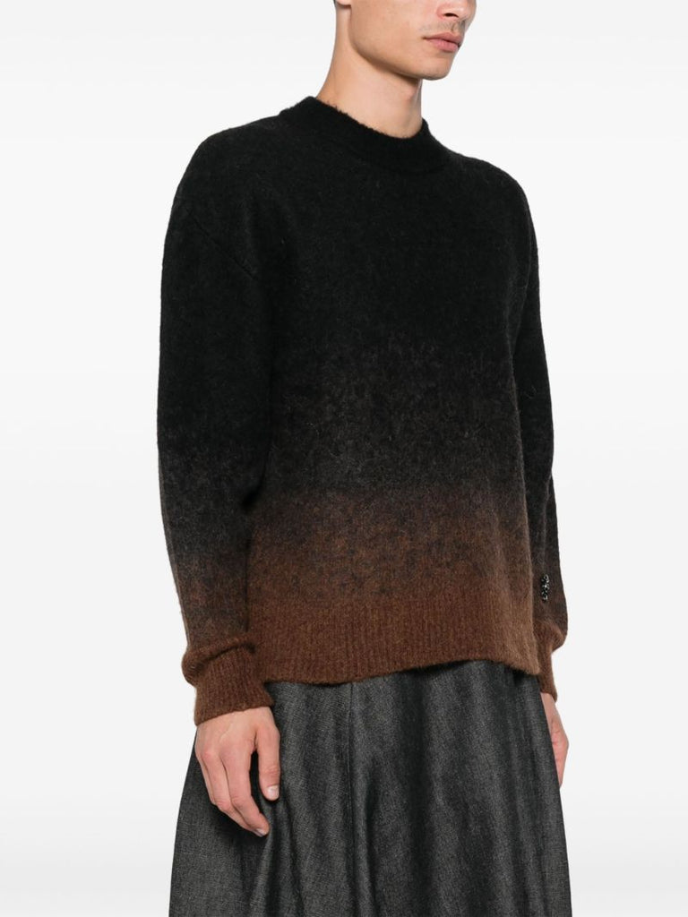 Brown OmbrÃ_x0083_Â© Effect Sweater