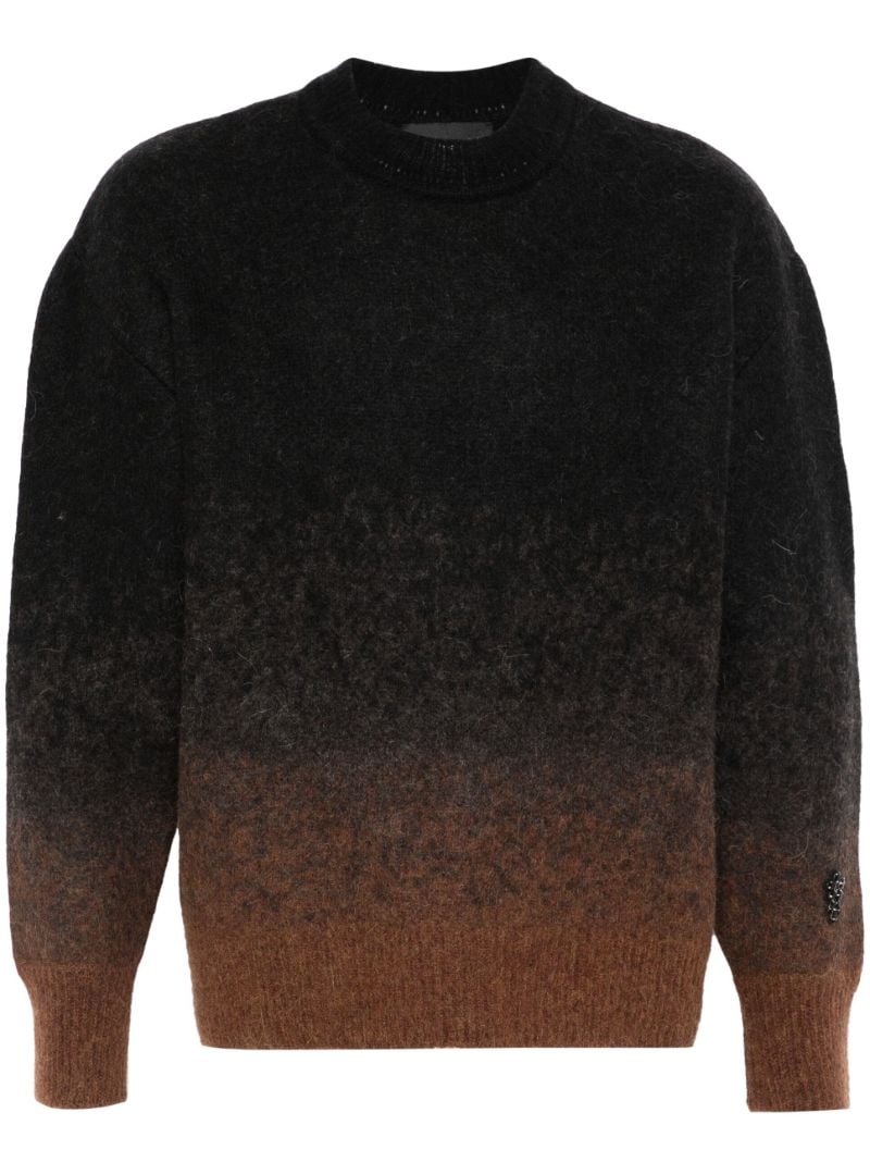 Brown OmbrÃ_x0083_Â© Effect Sweater