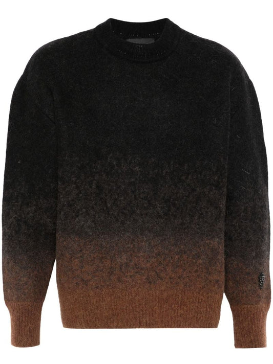 Brown OmbrÃ_x0083_Â© Effect Sweater