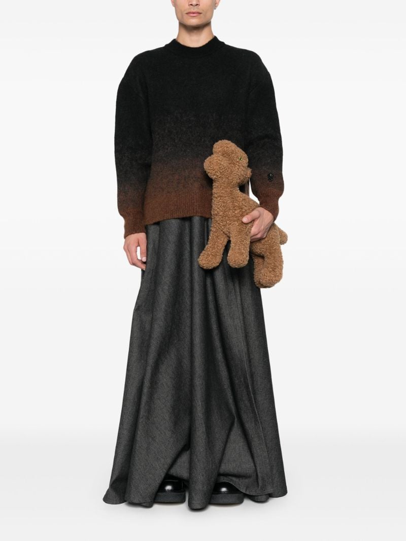 Brown OmbrÃ_x0083_Â© Effect Sweater
