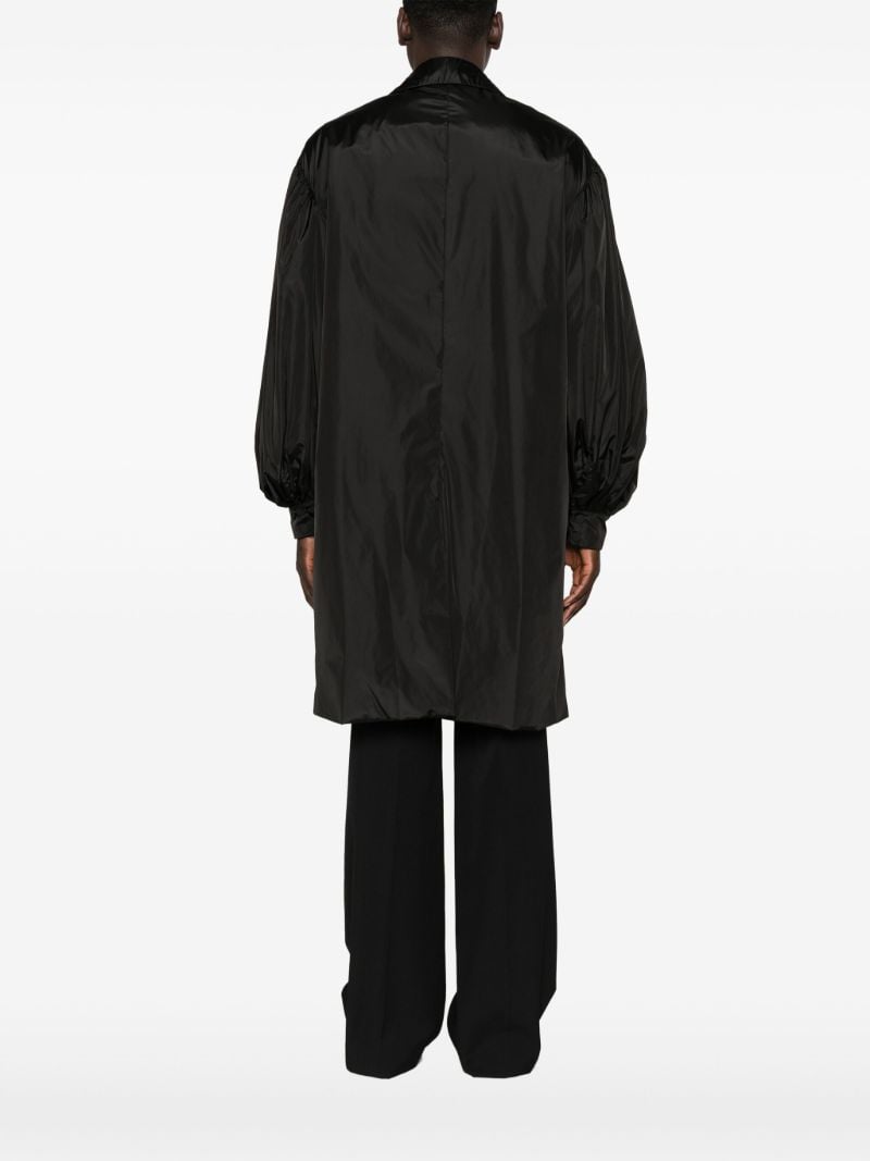 Crystal-embellished Car Coat