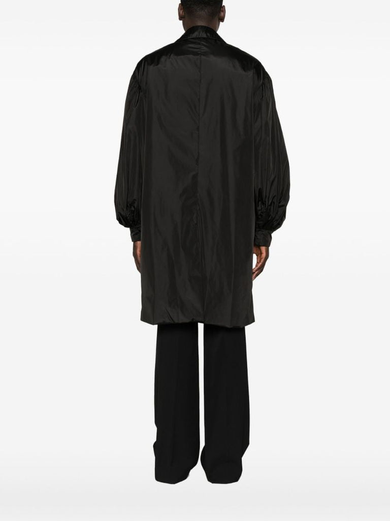 Crystal-embellished Car Coat
