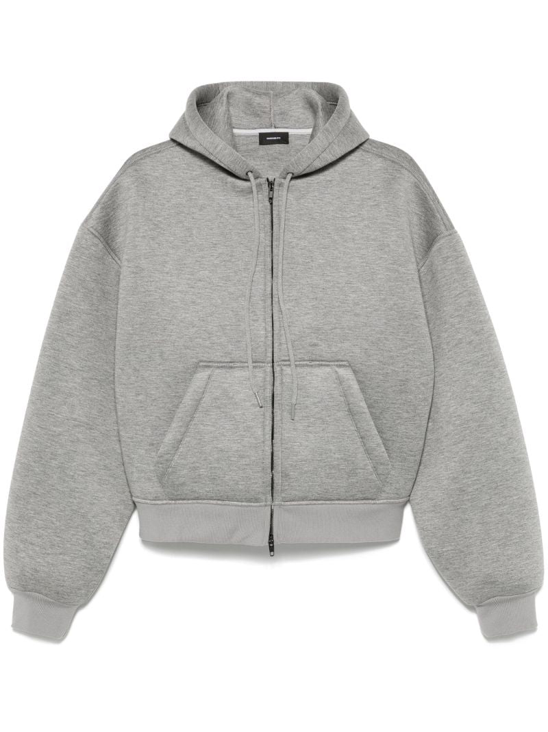 Grey Zip-up Hoodie
