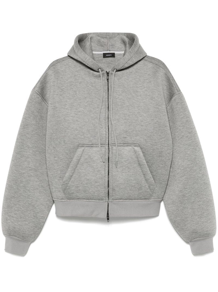 Grey Zip-up Hoodie