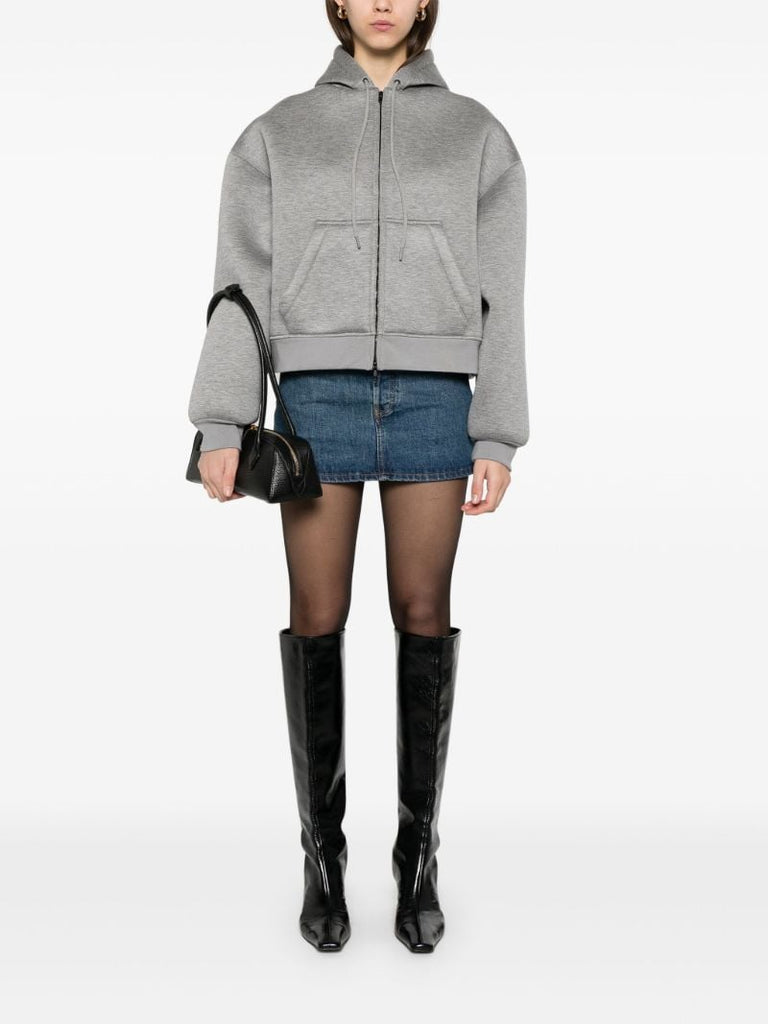 Grey Zip-up Hoodie