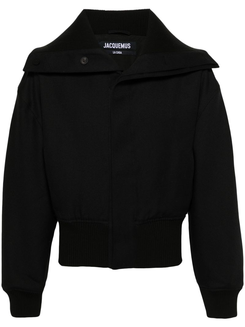 Le Bomber Bordo Bomber Jacket