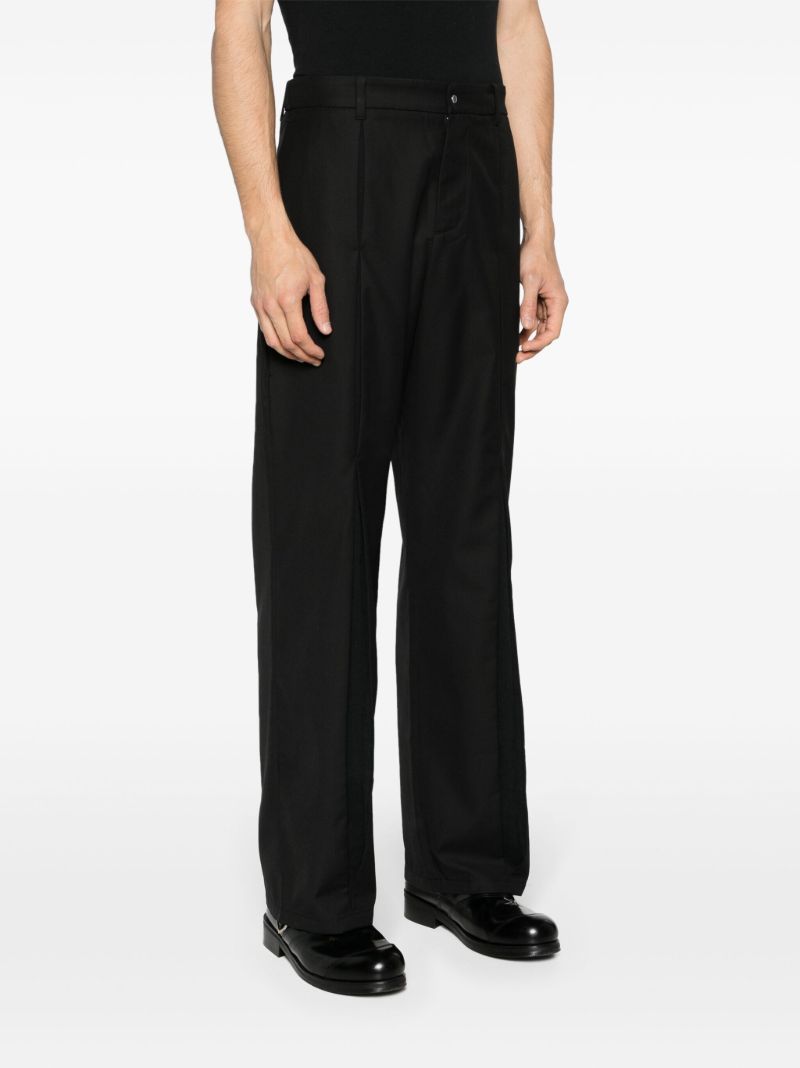 Black Classic Tailored Trousers