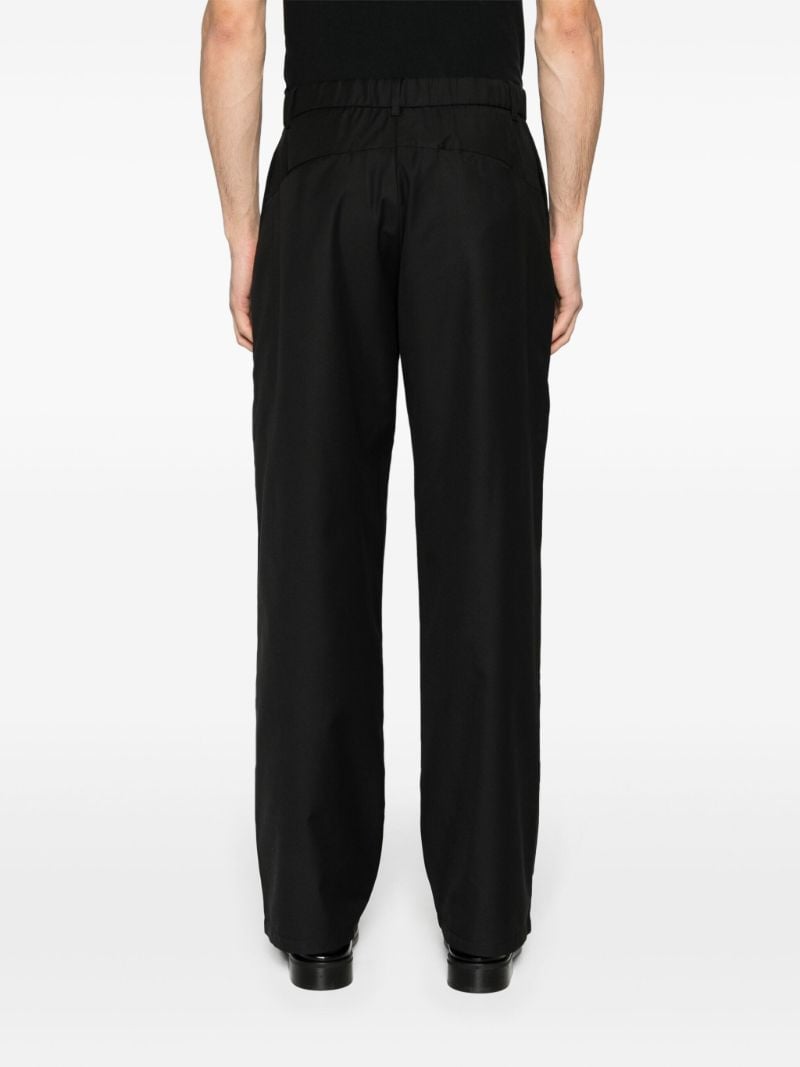 Black Classic Tailored Trousers