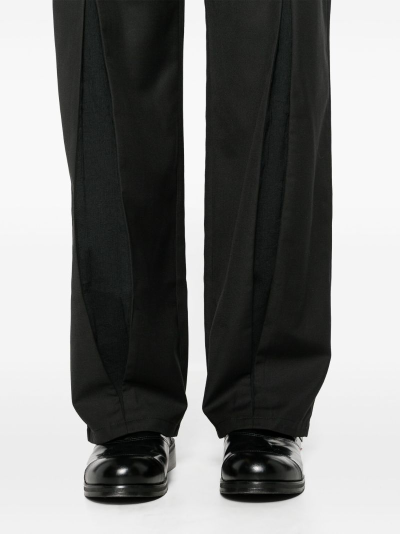 Black Classic Tailored Trousers