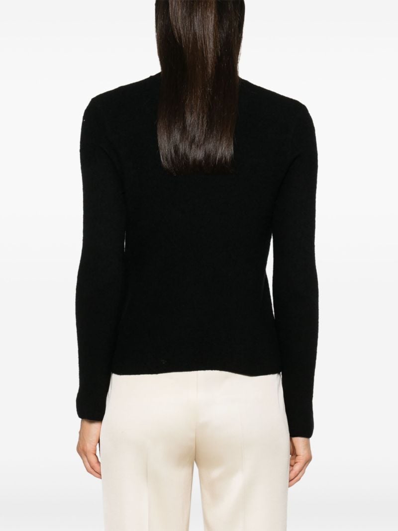 Black Wool Sweater