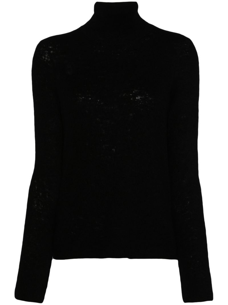 Black Wool Sweater