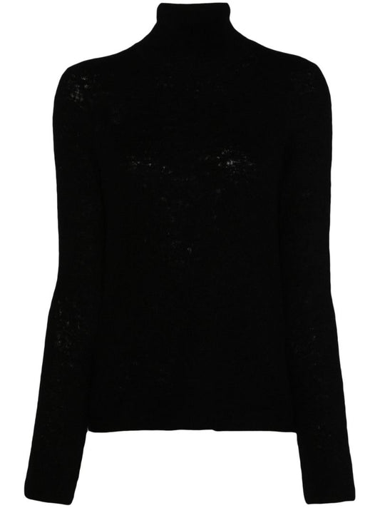 Black Wool Sweater