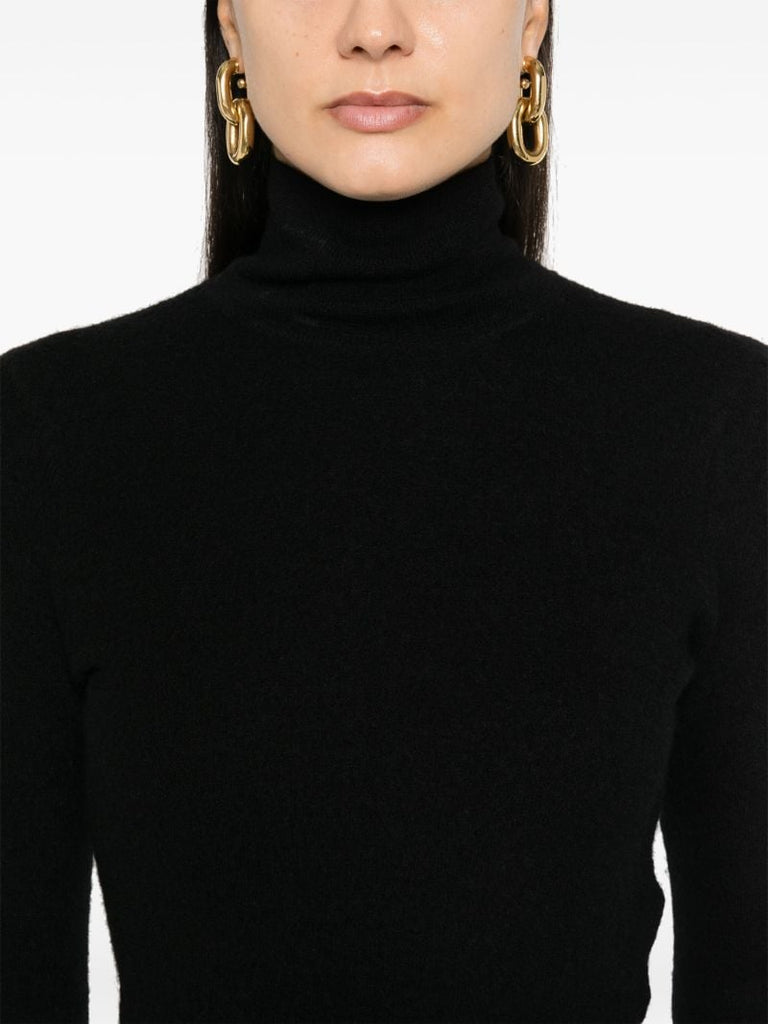 Black Wool Sweater