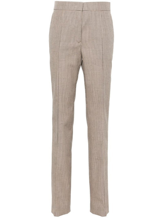 Checked Tailored Trousers