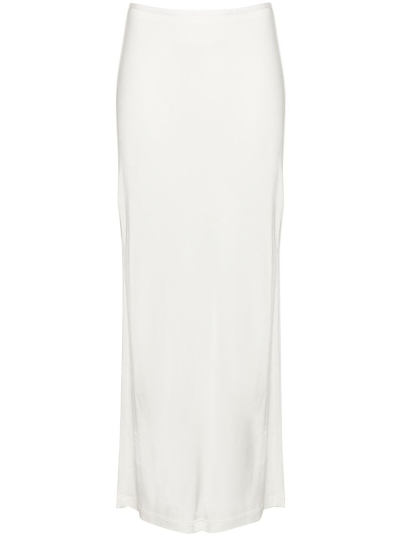 Neutral Column Maxi Skirt